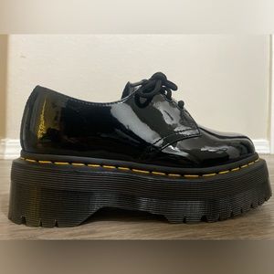 Platform Dr Marten Patent Oxfords